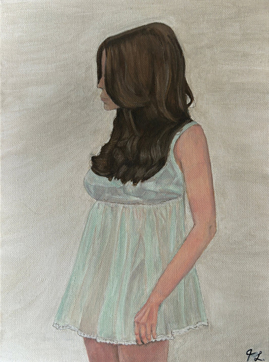 "Babydoll Blues" Print
